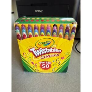 Crayola Twistables 50 Crayons pack - BRAND NEW, SEALED.